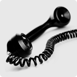 Rufen Sie an! Telefonkontakt